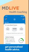 MDLIVE Health Coaching poster