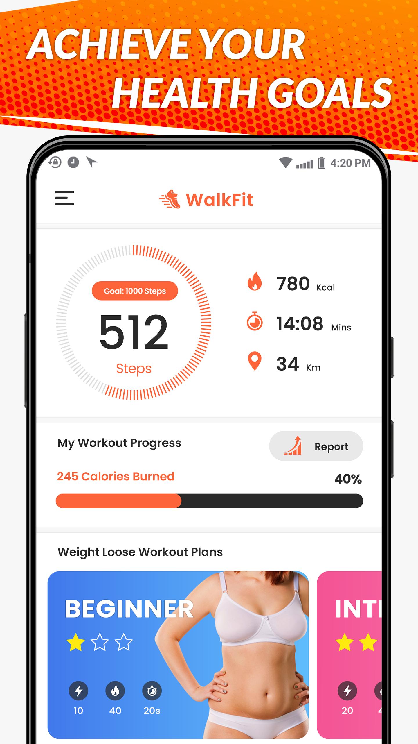 Приложение гулять. Walkfit приложение.