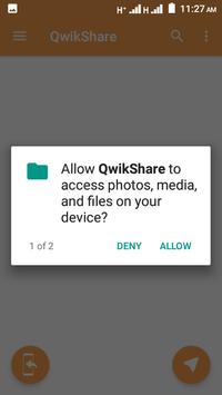 Qwikshare - Share files easily screenshot 1