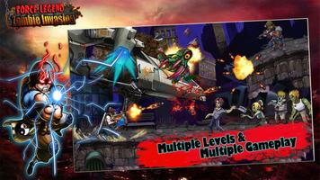 Force Legend: Zombie Invasion الملصق