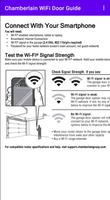Chamberlain WiFi Door Guide captura de pantalla 1