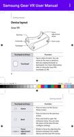 برنامه‌نما Samsung Gear VR User Manual عکس از صفحه