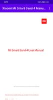 Xiaomi Mi Smart Band 4 Manual Plakat