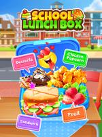 School Lunch Box Affiche