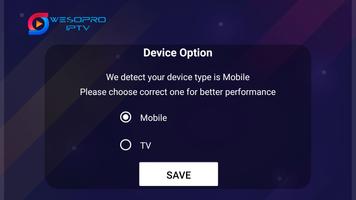 WESOPRO IPTV PRO syot layar 1