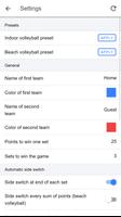 Volleyball Score اسکرین شاٹ 2