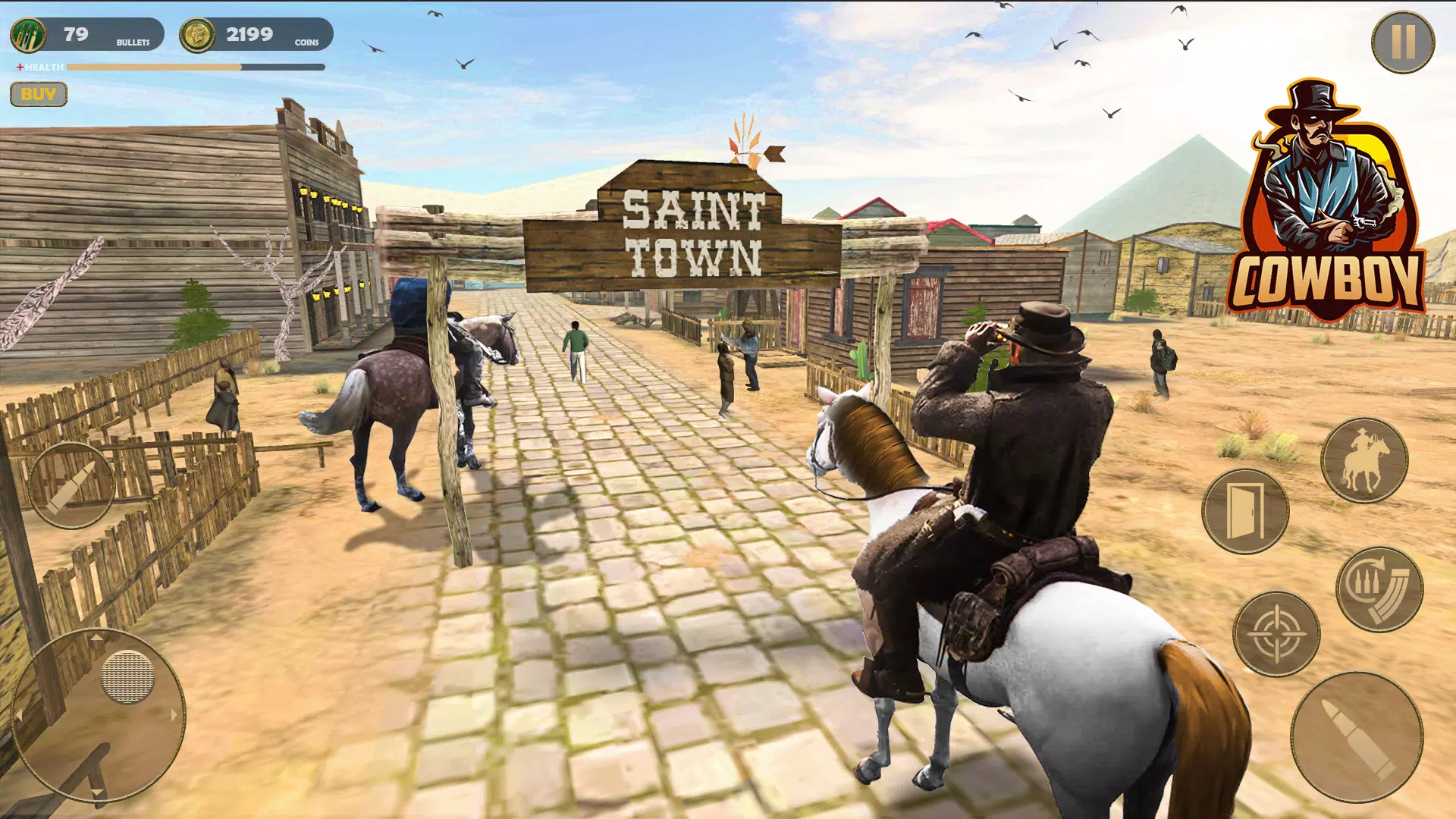 Jogo de Cavalo Offline Jogo de Cowboy versão móvel andróide iOS apk baixar  gratuitamente-TapTap