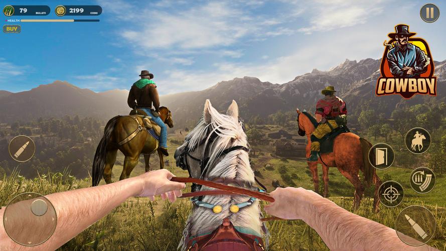 Download do APK de Simulador de cavalo selvagem: jogos de tiro para Android