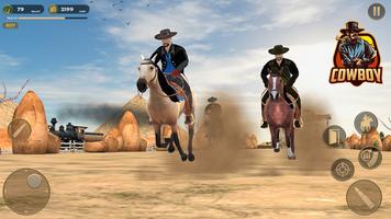 West Cowboy Horse Riding Game ảnh chụp màn hình 1
