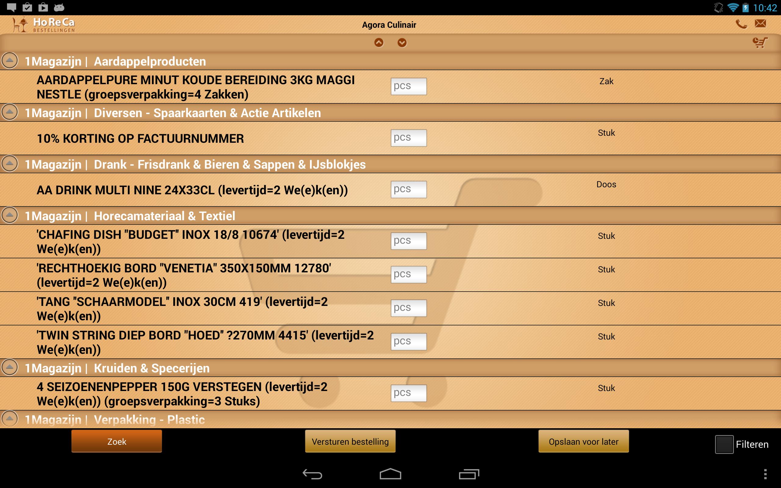 aardbeving leerling Vervormen horeca online orders for Android - APK Download
