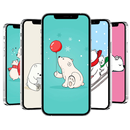 ❄️Cute Baby Ice Bear Wallpaper Offline APK