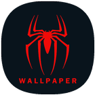 Black Spider Wallpaper HD icône