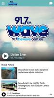91.7 The Wave poster