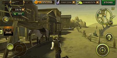 West Cowboy Gun Survival Fight captura de pantalla 1