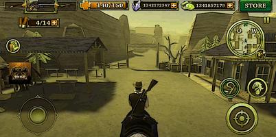 West Cowboy Gun Survival Fight captura de pantalla 2