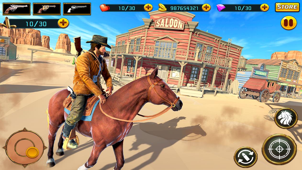 Western Cowboy Gunfighter Cowboy Shooting Game for Android APK Download