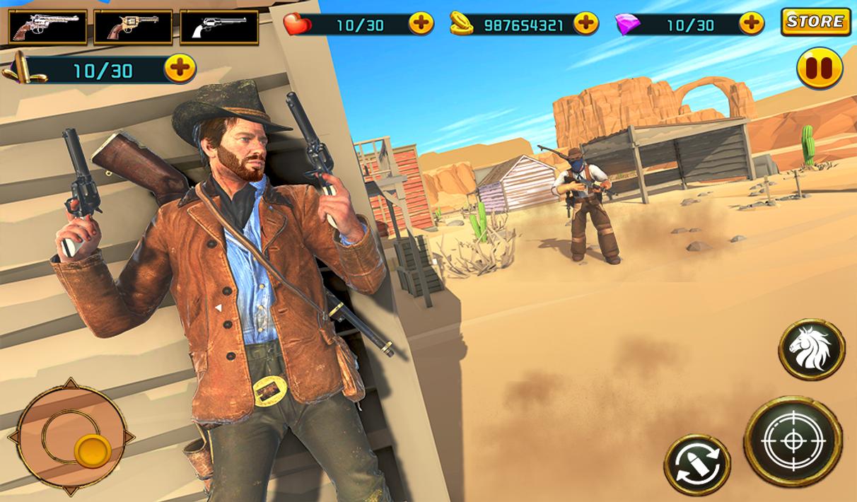 Western Cowboy Gunfighter Cowboy Shooting Game for Android APK Download