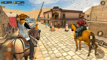 West Cowboy Game : Horse Game постер