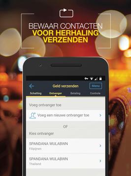 Western Union NL - Geld overmaken online 截图 2