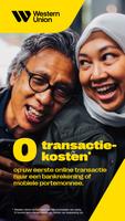 Western Union Geld overmaken Affiche
