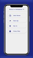 Remote for Westinghouse TV پوسٹر