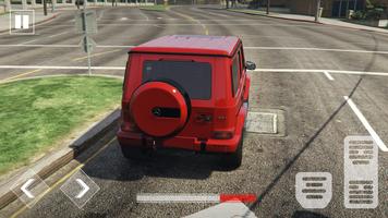 G-Class Brabus Car Simulator स्क्रीनशॉट 1