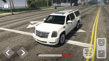 Escalade Drift & Cadillac Race poster