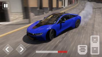 Poster Sport Racing BMW i8 Simulator