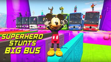 Superhero Big Bus Simulator: Stunts Drive スクリーンショット 2