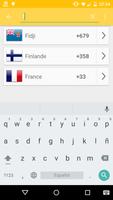 Codes Téléphoniques du Monde capture d'écran 3