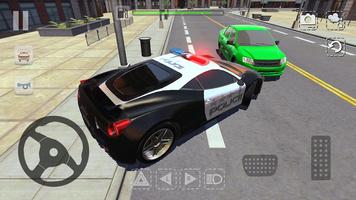 Police Drift Car Racing تصوير الشاشة 1