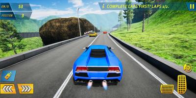 Super Car Traffic Racing скриншот 2
