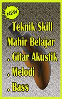 Teknik Belajar Gitar dan Bass. পোস্টার