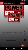 WETI Power 103.5 FM الملصق