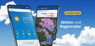 Schrittweise Anleitung zum Herunterladen von wetter.com Wetter & Regenradar