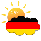 wetter deutschland أيقونة