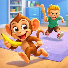 Tricky Monkey: House Prankster