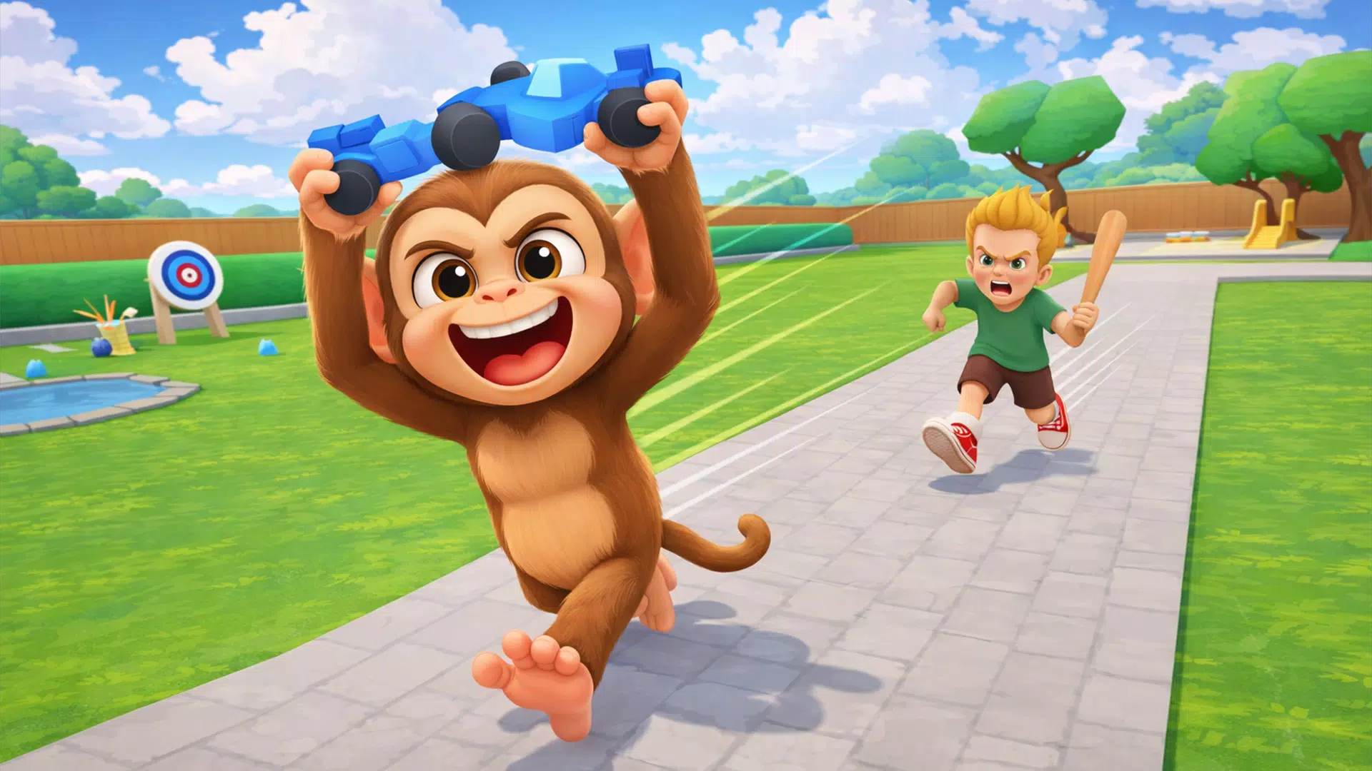 Tricky Monkey: House Prankster