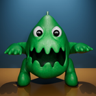 Green Monster Survival 4 Story icône