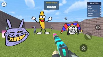 Meme Shooter in Sandbox Mods Cartaz