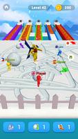 Snowball Race 3D: Ice Bridge imagem de tela 1