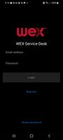 WEX Service Desk plakat
