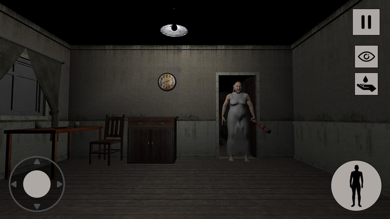 JOGO DE TERROR PRA CELULAR! FUGINDO DA CASA DA VELHA! GRANNY! 