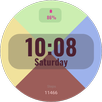 Color Segments Watch Face APK