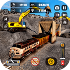 Mining Train Construction Game icon