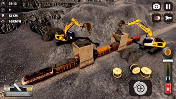 खनन ट्रेन निर्माण खेल स्क्रीनशॉट 3