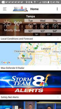 Max Defender 8 Weather App 截图 2