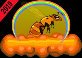 flyng bees Poster