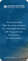 UN Booking Hub الملصق