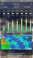 1 Schermata App di previsioni del tempo